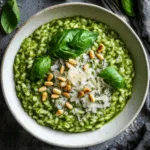 Creamy Pesto Risotto