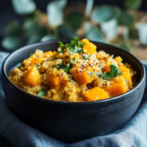 Butternut Squash & Quinoa Curry