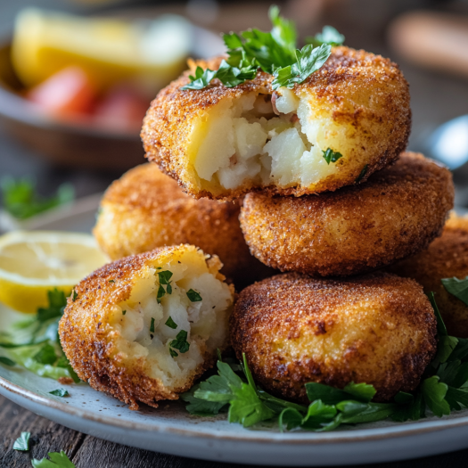 Golden Fish Croquettes