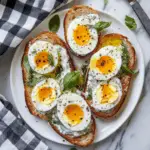 Herbed Yogurt Toast with Soft-Boiled Eggs 3 Herbed Yogurt Toast with Soft-Boiled Eggs