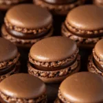 Classic Chocolate Ganache Macarons