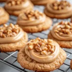 Peanut Caramel Swirl Cookies