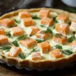 Quiche Raffinée au Saumon Fumé et Fromage Boursin 3 Quiche Raffinée au Saumon Fumé et Fromage Boursin