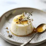 Chamomile Honey Panna Cotta