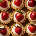Mini Strawberry Cream Tarts