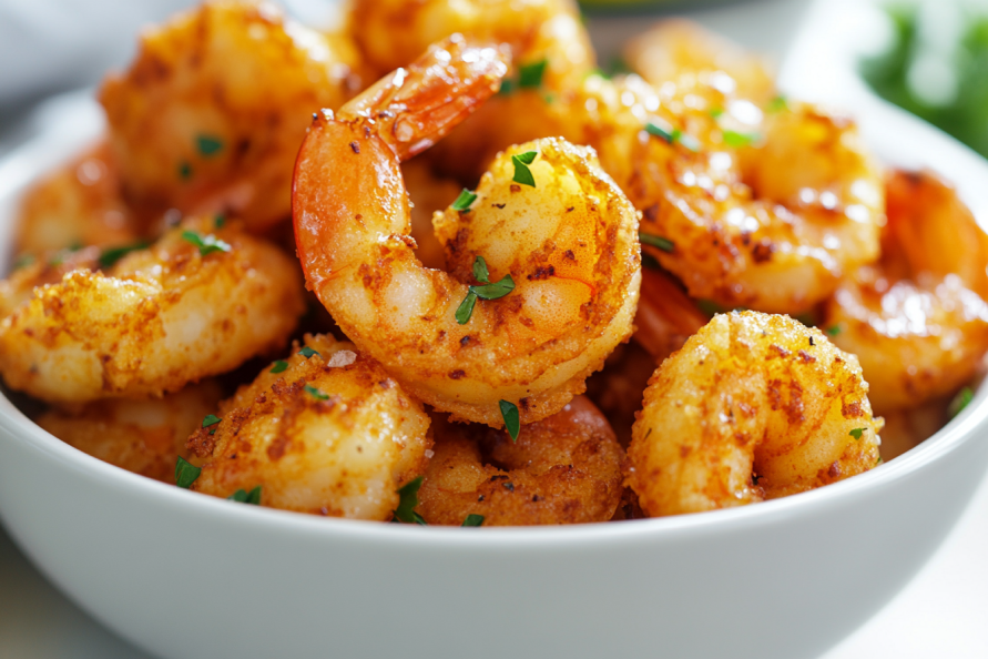 Crispy Popcorn Shrimp