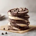 Marble Chocolate Chip Swirl Cookies