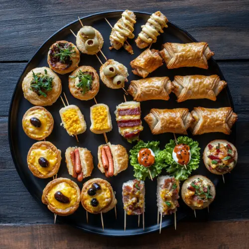 Mini Savory Party Bites Platter