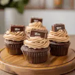 Kinder Bueno Chocolate Cupcakes