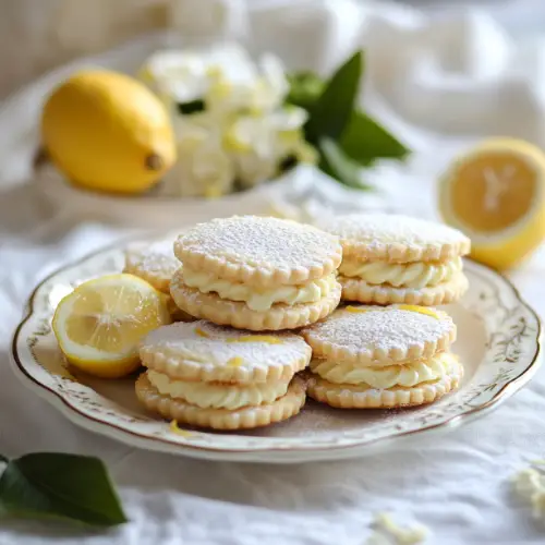 Lemon Cream Melting Moments