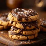 Chocolate Swirl Peanut Butter Cookies