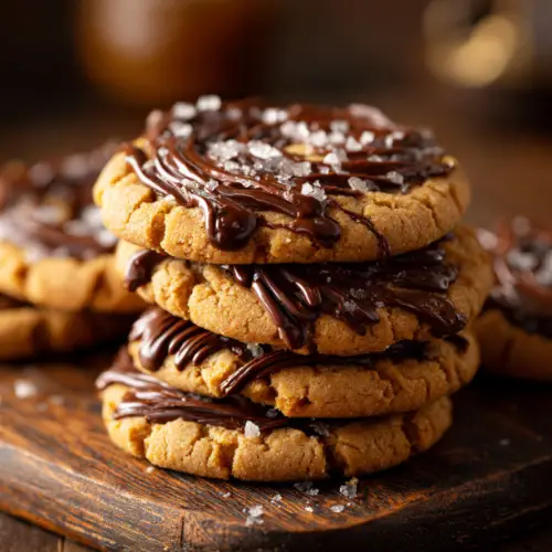 Chocolate Swirl Peanut Butter Cookies