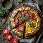 Heirloom Tomato Ricotta Galette 3 Heirloom Tomato Ricotta Galette