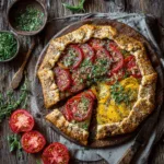 Heirloom Tomato Ricotta Galette