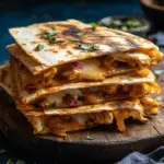 Crispy BBQ Chicken Quesadillas
