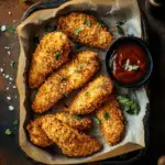 Crispy Cornflake Chicken Tenders 3 Crispy Cornflake Chicken Tenders