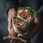 Prosciutto, Brie & Walnut Piadina Wrap