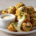 Crispy Broccoli Cheese Bites