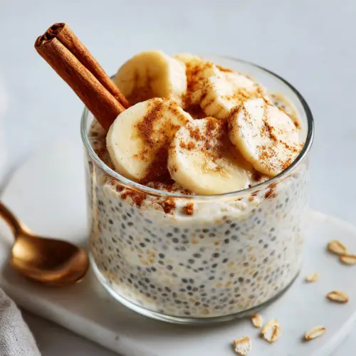 High-Protein Banana Chia Seed Pudding