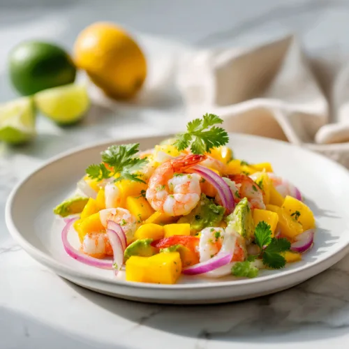 Mango Avocado Shrimp Ceviche