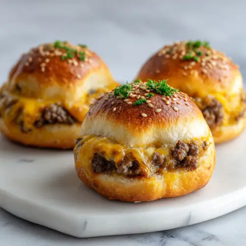 Cheeseburger Stuffed Buns