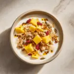 Tropical Yogurt Bowl with Mango, Passion Fruit, and Granola 3 Tropical Yogurt Bowl with Mango, Passion Fruit, and Granola
