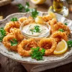 Crispy Fried Calamari with Lemon Garlic Aioli 3 Crispy Fried Calamari with Lemon Garlic Aioli