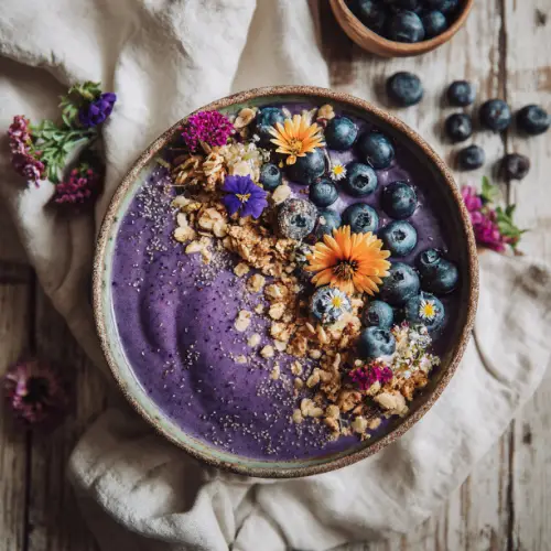 Blueberry Banana Smoothie Bowl