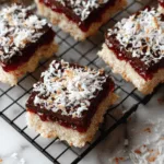 Chocolate Raspberry Coconut Bars