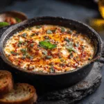 Turkish Spicy Baked Cheese Dip (Hot Peynir Ezmesi)