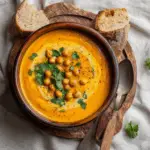 Creamy Moroccan-Spiced Carrot & Chickpea Soup 3 Creamy Moroccan-Spiced Carrot & Chickpea Soup