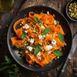 Shaved Carrot Ribbon Salad with Feta & Pistachios 3 Shaved Carrot Ribbon Salad with Feta & Pistachios