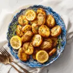 Greek Lemon Roasted Potatoes 2 Greek Lemon Roasted Potatoes