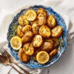 Greek Lemon Roasted Potatoes