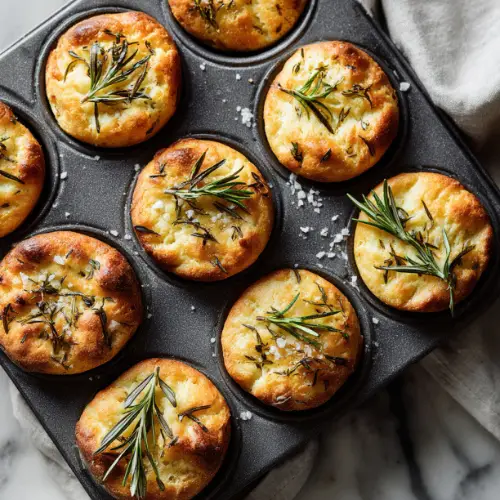 Mini Focaccia Bread Rolls