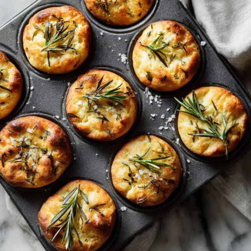 Mini Focaccia Bread Rolls