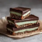 Mint Chocolate Slice Bars 3 Mint Chocolate Slice Bars