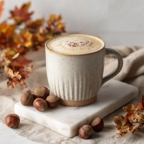 Toasted Hazelnut Cinnamon Latte