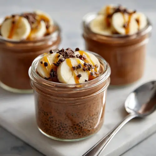 Chocolate Banana Chia Pudding