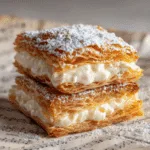 Vanilla Cream Puff Pastry Layers