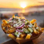 Loaded Street-Style Greek Fries 3 Loaded Street-Style Greek Fries
