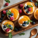 Citrus Yogurt Fruit Cups