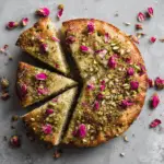 Pistachio Raspberry Rose Cake 3 Pistachio Raspberry Rose Cake