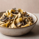Creamy Mushroom Pappardelle