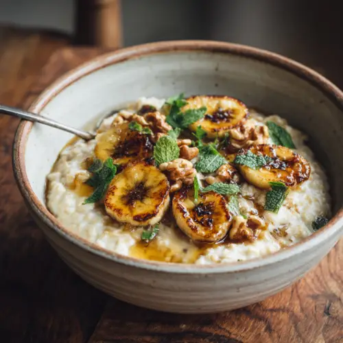 Caramelized Banana Oatmeal