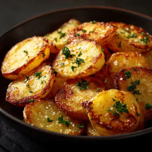 Crispy Roasted Potato Slices