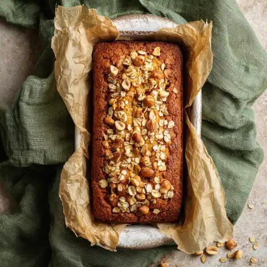 Crunchy Peanut Butter Banana Bread