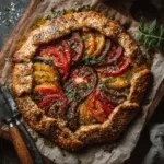 Heirloom Tomato Galette with Herbed Ricotta