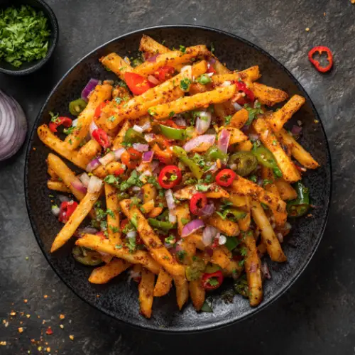 Chilli Garlic Masala Fries