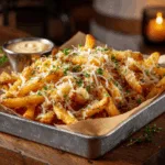 Garlic Parmesan Fries with Aioli